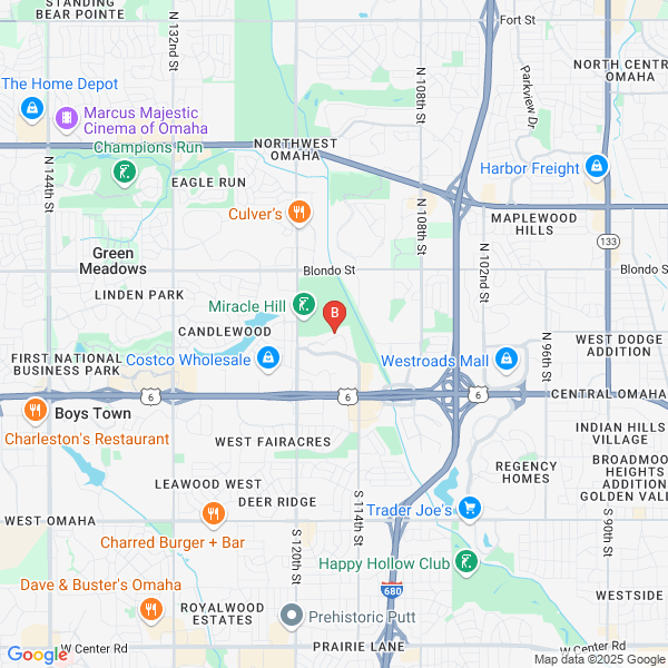 Demerath Law Office location map: 11516 Nicholas St #303, Omaha, NE